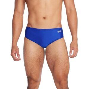 Speedo Men Cobalt Blue Endurance Solid one Brief Swimwear Size 36 NWT